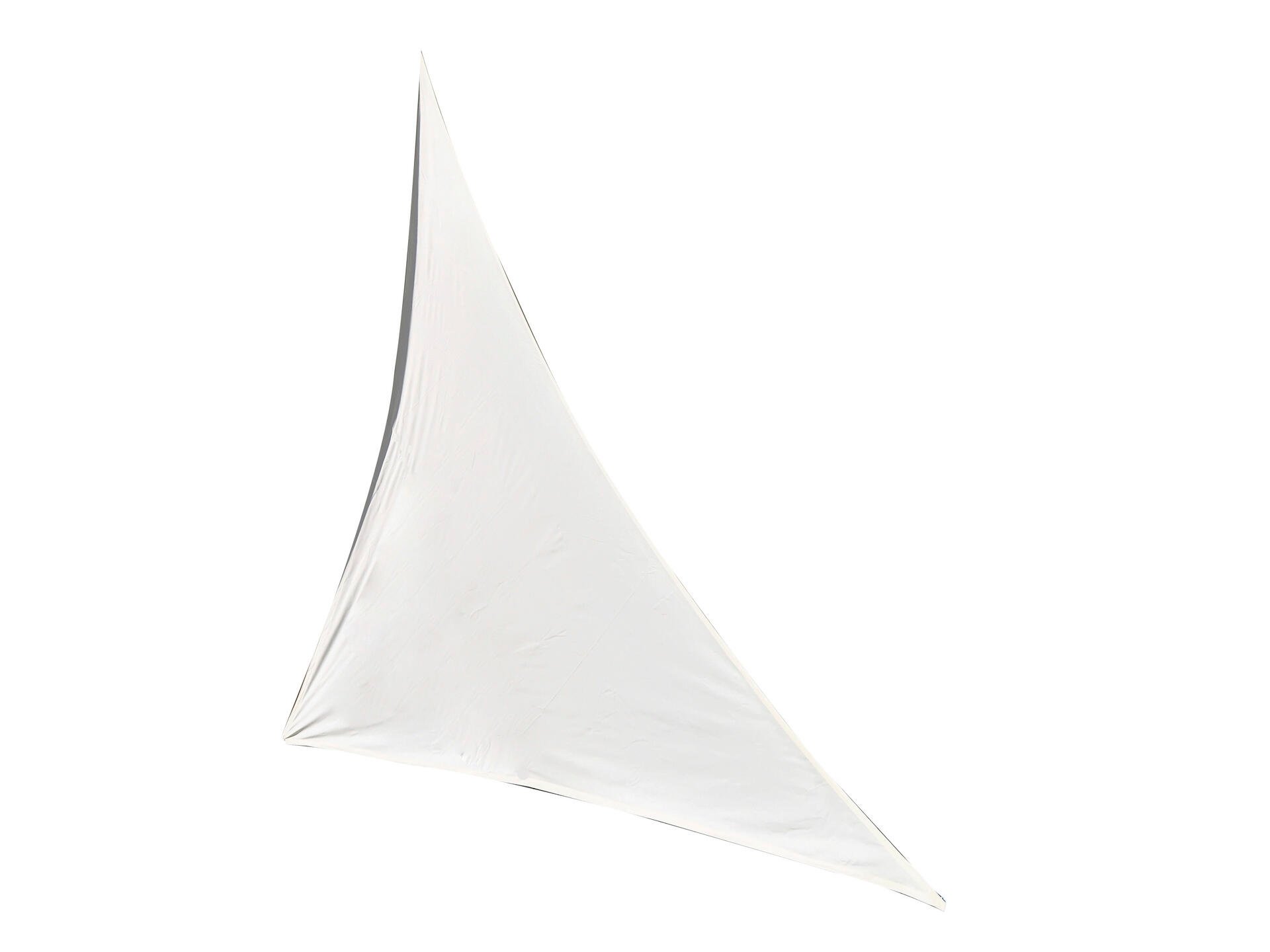Confortex Voile d'ombrage triangulaire 360x360x360 cm blanc