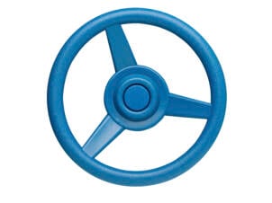 Volant 30cm bleu