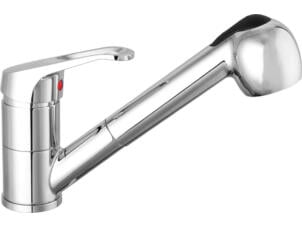 Van Marcke go Volga robinet mitigeur cuisine avec douchette extractible chrome