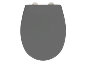 Wenko Vorno Neo WC-bril Duroplast grijs