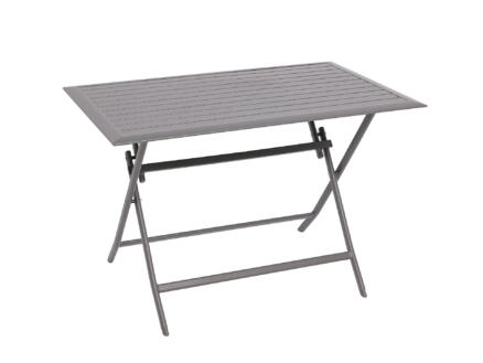 Garden Plus Vouwtafel 110x70 cm donkergrijs