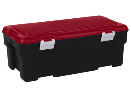 Keter Voyager boîte de rangement 65l noir-rouge 1