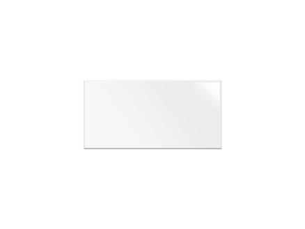 Wandtegel 30x60 cm wit