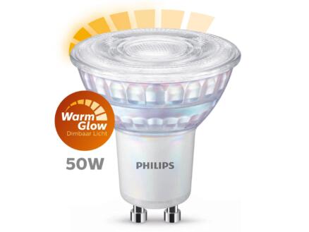 Philips WarmGlow LED spot GU10 3,8W dimbaar