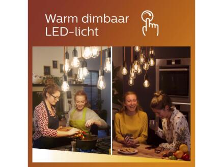 Philips WarmGlow spot LED GU10 2,6W dimmable 3 pièces
