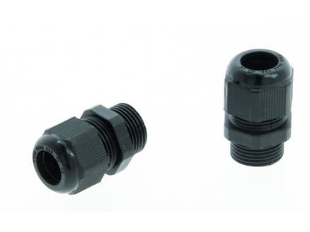 Profile Wartel M20 PVC zwart 2 stuks 1