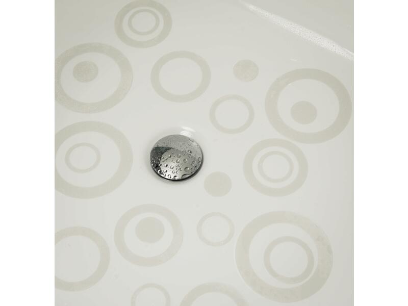 Sealskin Waterrings antislip sticker 190mm transparant 6 stuks
