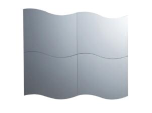 Lafiness Wave miroir 33x30 cm 4 pièces