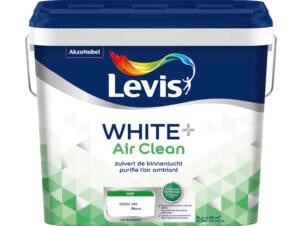 Levis White+ Air Clean peinture mur et plafond mat 5l blanc