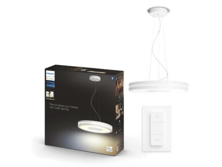 Philips Hue White Ambiance Being LED design hanglamp 39W + dimmer lichtgrijs 1