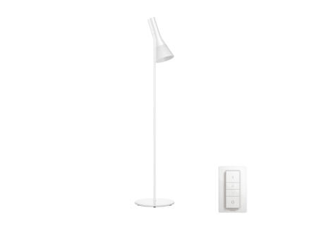 Philips Hue White Ambiance Explore lampadaire E27 9W dimmable + dimmer blanc 1