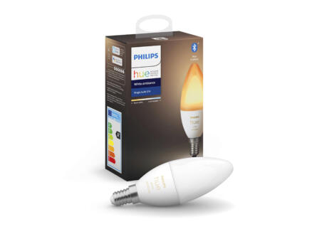 Philips Hue White Ambiance ampoule LED flamme E14 6W dimmable 1