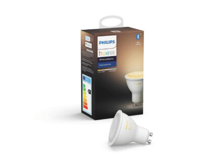 Philips Hue White Ambiance ampoule LED spot GU10 5W dimmable 1