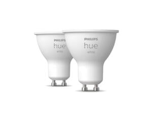 Philips Hue White Ambiance spot LED GU10 5,2W dimmable 2 pièces