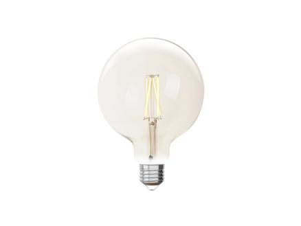 White G125 ampoule LED globe filament E27 dimmable clair 1