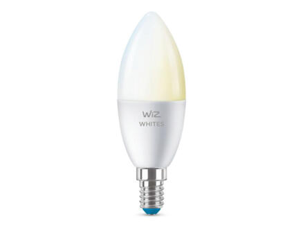 WiZ White ampoule LED flamme E14 4,9W dimmable