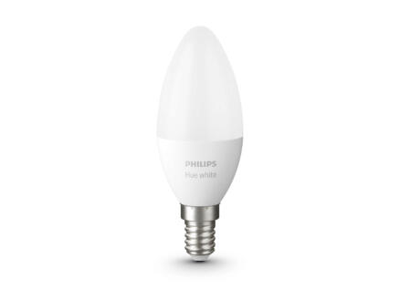 Philips Hue White ampoule LED flamme E14 5,5W dimmable 1
