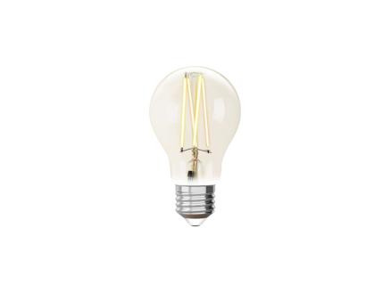 White ampoule LED poire filament E27 9W dimmable clair 1