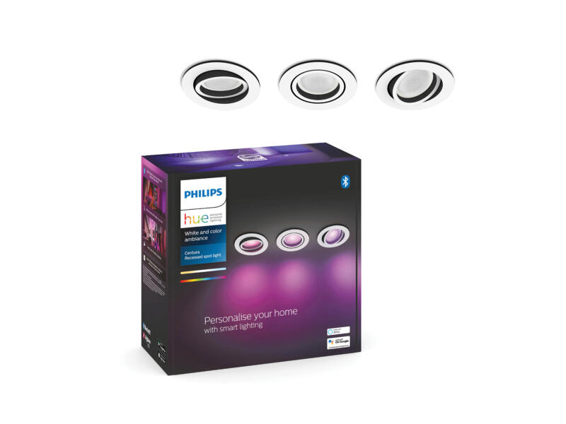Philips Hue lance le nouveau downlight encastré Adore Bathroom Philips Hue lance le nouveau downlight encastré Adore Bathroom