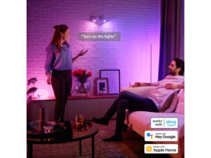 Philips Hue White and Color Ambiance spot LED 4,3W dimmable 3 pièces