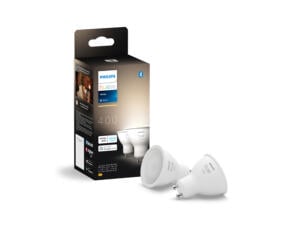 Philips Hue White spot LED GU10 5,2W dimmable 2 pièces