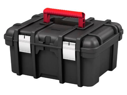 Keter Wide Toolbox gereedschapskoffer 41,9x32,7x20,5 cm zwart 1