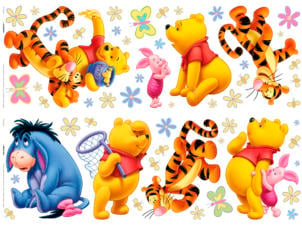 Disney Winnie l'Ourson stickers muraux