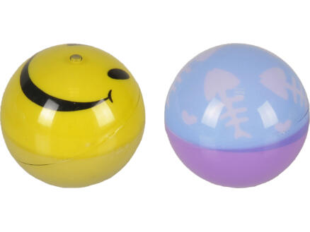Flamingo Wobbler Flashing Ball balle pour chat 4,5cm disponible en 2 couleurs 1