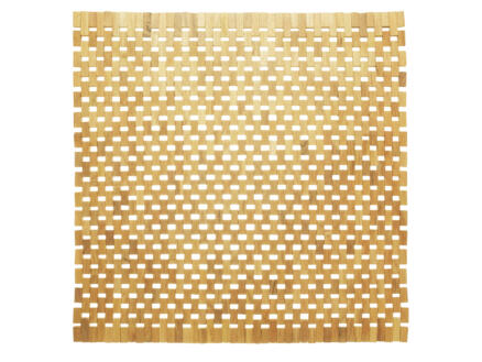 Sealskin Woodblock tapis de bain antidérapant 60x60 cm teck 1