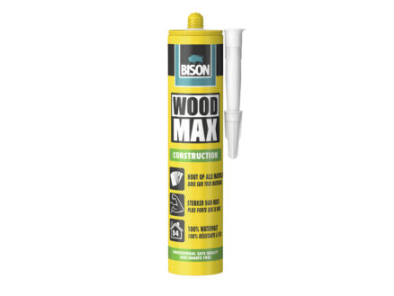 Bison Woodmax colle 380gr blanc 1