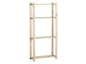 Practo Home Woody Rack opbergrek 170x70x28 cm hout