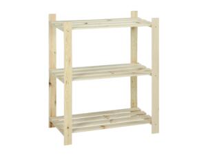 Practo Home Woody Rack opbergrek 95x80x30 cm hout