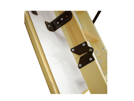Altrex Woodytrex Superieur escalier escamotable en 3 parties 110x70 cm bois