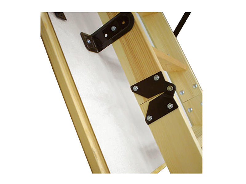 Altrex Woodytrex Superieur escalier escamotable en 3 parties 140x70 cm bois
