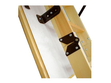 Altrex Woodytrex Superieur escalier escamotable en 3 parties 140x70 cm bois