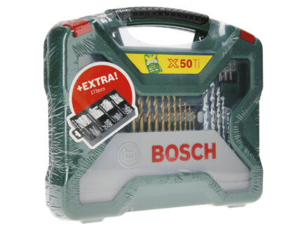 Bosch X-Line 50-delige accessoireset + 173-delige bevestigingsset
