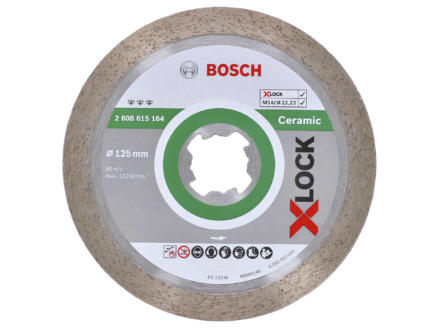 Bosch Professional X-Lock diamantschijf keramiek 125x22,23x1,6 mm 1