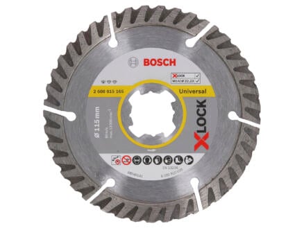 Bosch Professional X-Lock disque diamant universel 115x22,23x2 mm 1