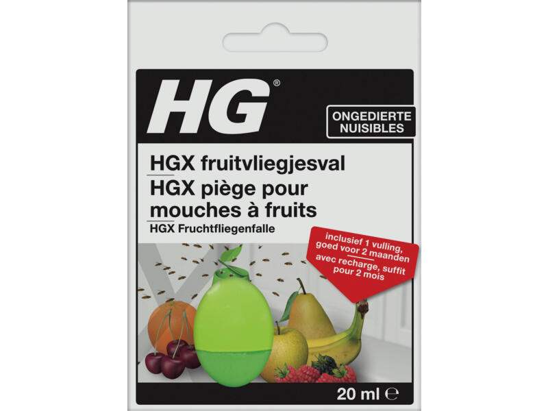 HG X piège mouches à fruits 20ml