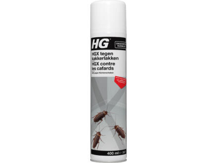 HG X spray anti-cafards 400ml