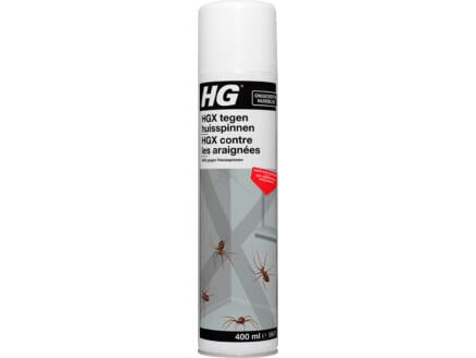 HG X spray tegen huisspinnen 400ml 1