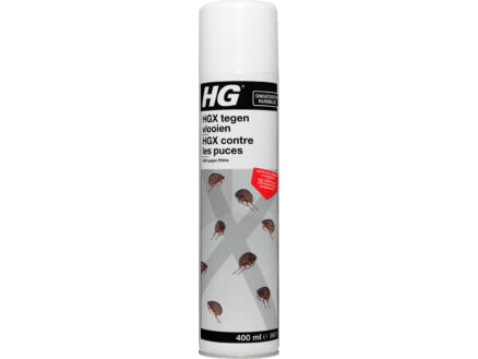 HG X spray tegen vlooien 400ml 1