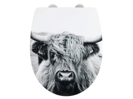 Wenko Yak WC-bril thermoplast hoogglans