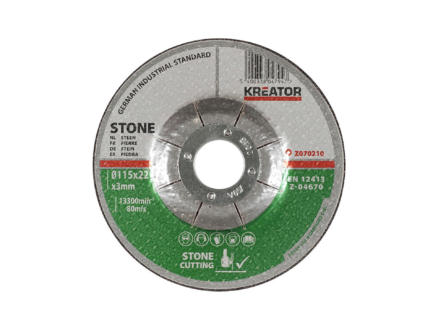 Z070210 disque à tronçonner pierre 115x3x22 mm 1