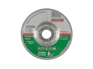 Z070220 disque de découpe pierre 125x3x22 mm
