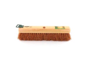Zaalveger 40cm hout kokos