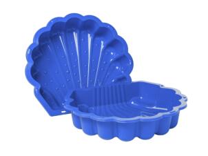 Swing King Zandbak schelp 77x88x17,5 cm blauw