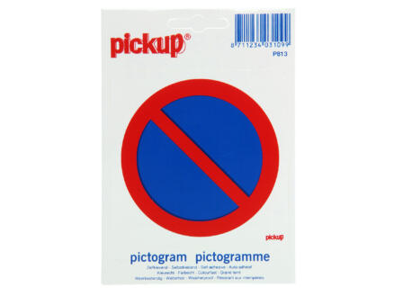 Zelfklevend pictogram verboden te parkeren 10cm 1