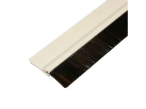 Confortex Zelfklevende deurstrip met borstel 1m 4,8cm wit
