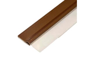 Confortex Zelfklevende deurstrip met lip 1m 6,5cm bruin